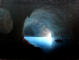 Den blå grotte på Capri